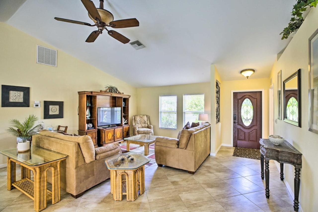 Cape Coral Canalfront Home With Pool And Dock Extérieur photo