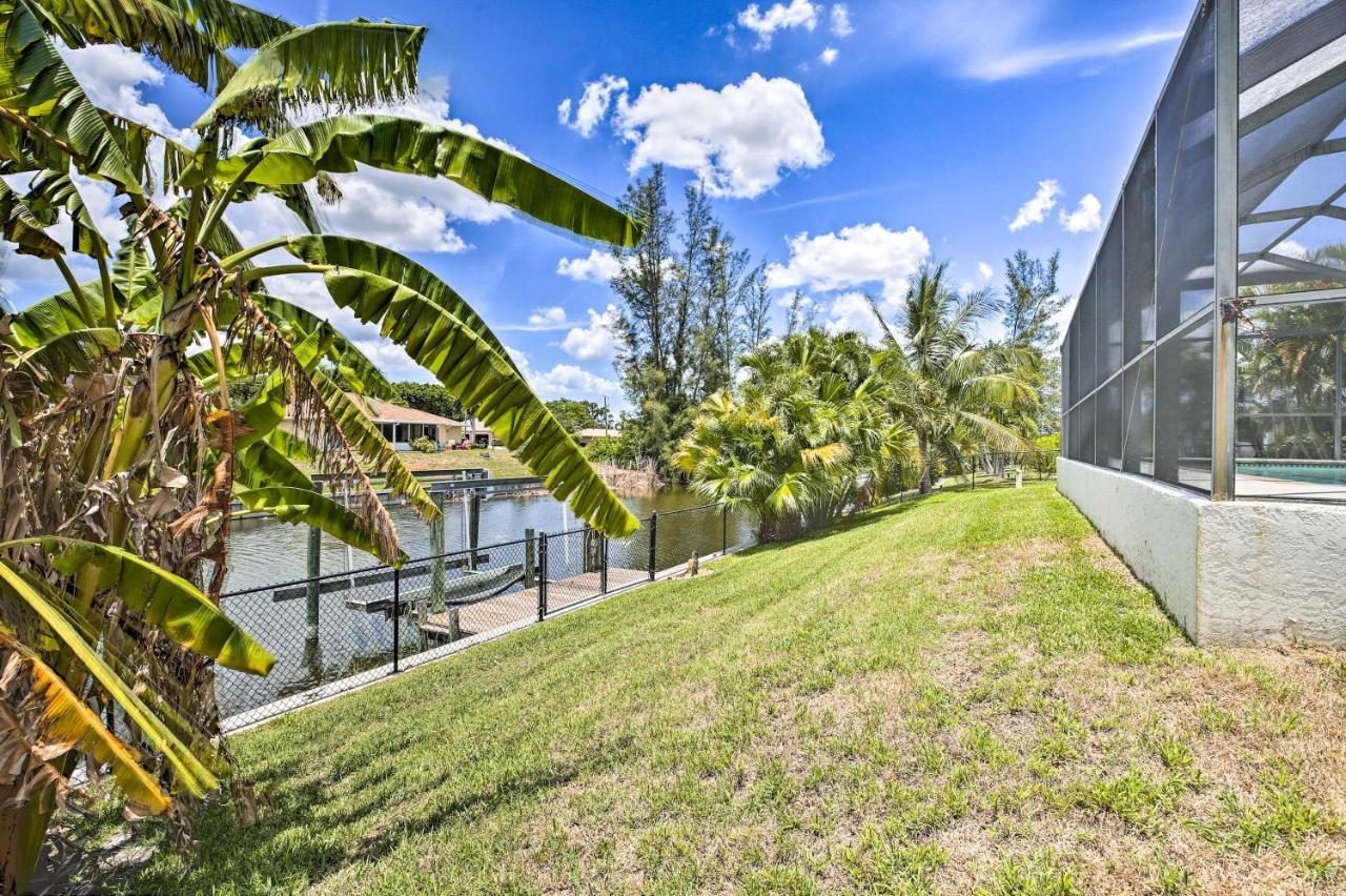 Cape Coral Canalfront Home With Pool And Dock Extérieur photo
