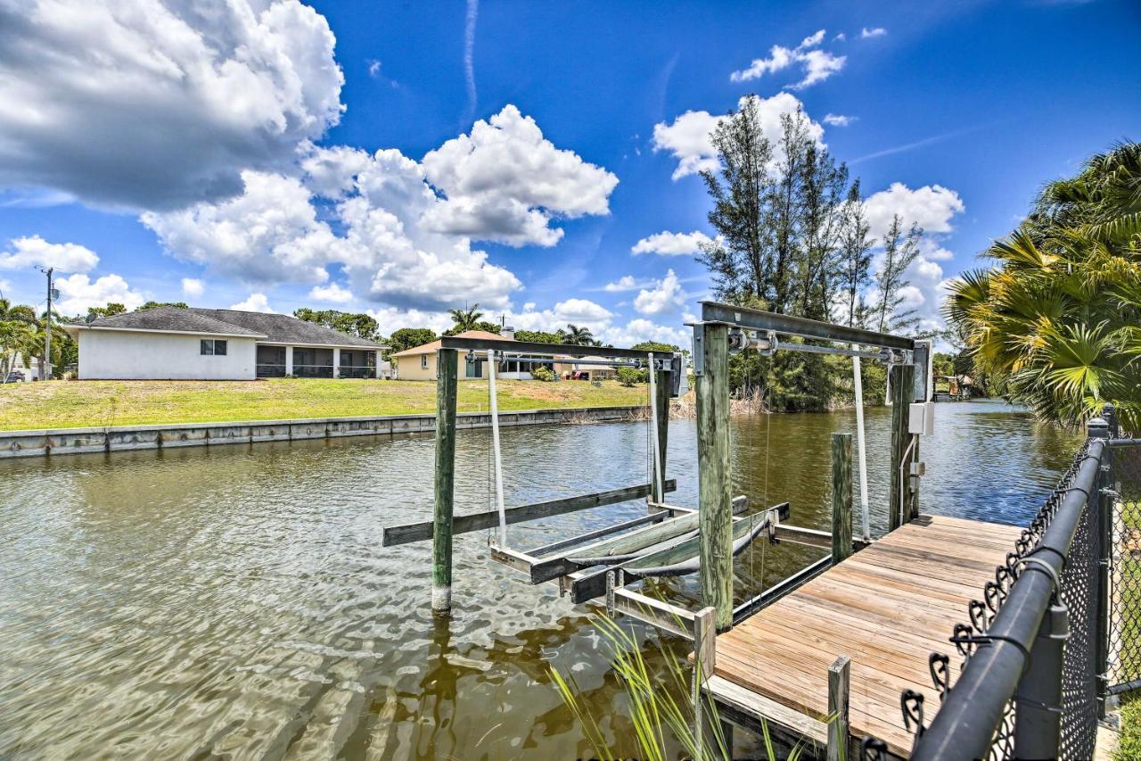 Cape Coral Canalfront Home With Pool And Dock Extérieur photo